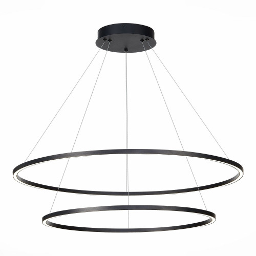 ST605.403.91 Cветильник подвесной SMART ST-Luce Черный/Белый LED 1*91W 2800-6500K