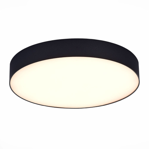 ST606.432.36 Светильник потолочный Черный LED 1*36W 3000K 3 240Lm Ra>90 120° IP20 D300xH55 180-240V
