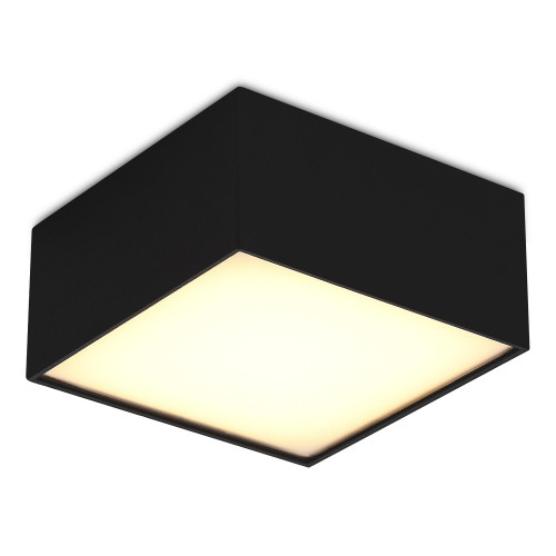 ST608.432.12 Светильник потолочный Черный LED 1*12W 3000K 1 080Lm Ra>90 120° IP20 L120xW120xH55 180-