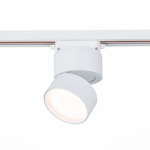 ST651.536.09 Св-к трек. Белый LED 1*9W 3000K 720Lm Ra>90 120° IP20 D85xH122 170-240VV
