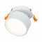 ST651.538.09 Встраиваемый поворотный светильник Белый LED 1*9W 3000K 720Lm Ra>90 120° IP20 D85xH68 1