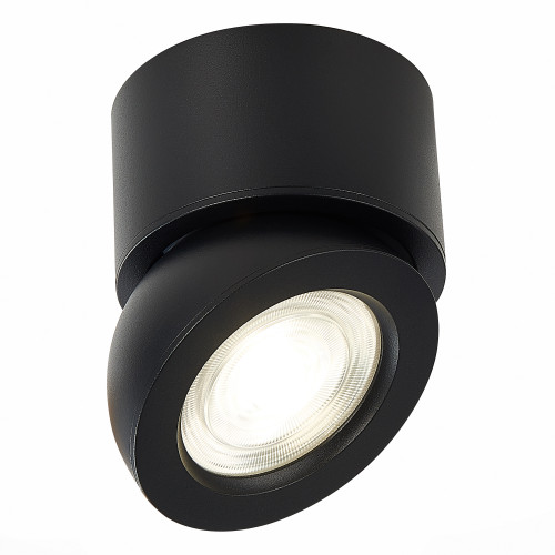 ST654.432.10 Светильник потолочный Черный LED 1*10W 3000K 850Lm Ra>90 38° IP20 D95xH96 180-240V