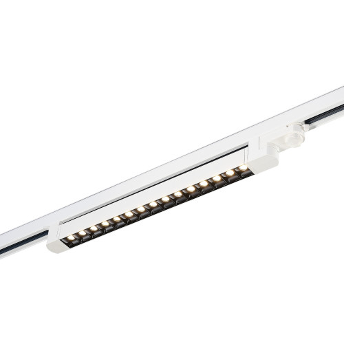 ST662.536.15 Св-к трек. Белый LED 1*15W 3000K 1 200Lm Ra>90 48° IP20 L535xW33xH73 165-265V