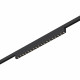 ST666.436.15 Магнитный трековый светильник Черный LED 1*15W 3000K 640Lm Ra>90  IP20 L292xW10xH18 24V