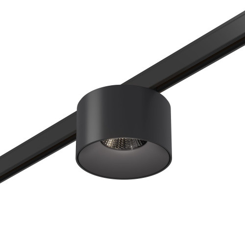 ST669.436.05 Магнитный трековый светильник Черный LED 1*5W 3000K 350Lm Ra>90 36° IP20 D60xH37 24V