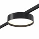 ST670.446.12 Магнитный трековый светильник Черный LED 1*12W 4000K 500Lm Ra>80 100° IP20 D113xH34 24V
