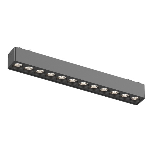 ST673.446.12 Магнитный трековый светильник Черный LED 1*12W 4000K 710Lm Ra>90 36° IP20 L230xW26xH24
