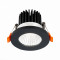ST704.448.10 Св-к встр. Черный LED 1*10W 4000K 900Lm Ra>90 38° IP20 D80xH60 170-240V