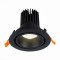 ST705.438.10 Св-к встр. Черный LED 1*10W 3000K 750Lm Ra>90 38° IP20 D102xH85 170-240V