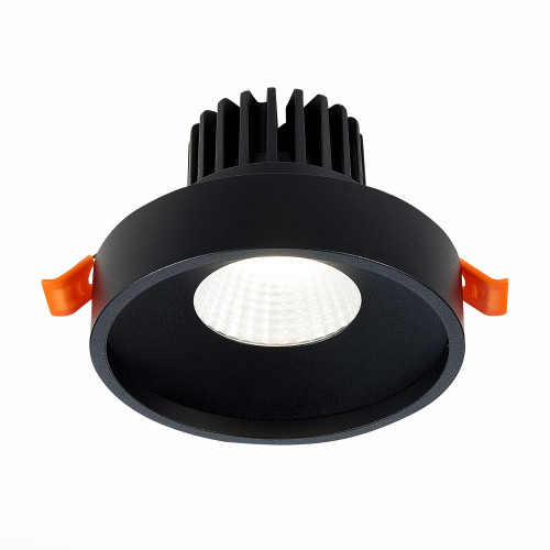 ST751.438.10 Св-к встр. Черный LED 1*10W 3000K 750Lm Ra>90 38° IP20 D100xH75 170-240V
