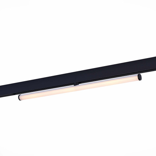 ST803.436.10 Магнитный трековый светильник Черный LED 1*10W 3000K 1 200Lm Ra>90 120° IP20 L604xW28xH