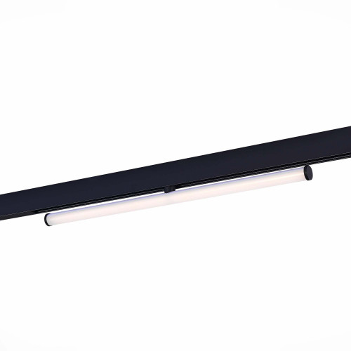 ST803.446.10 Магнитный трековый светильник Черный LED 1*10W 4000K 1 100Lm Ra>90 120° IP20 L604xW28xH