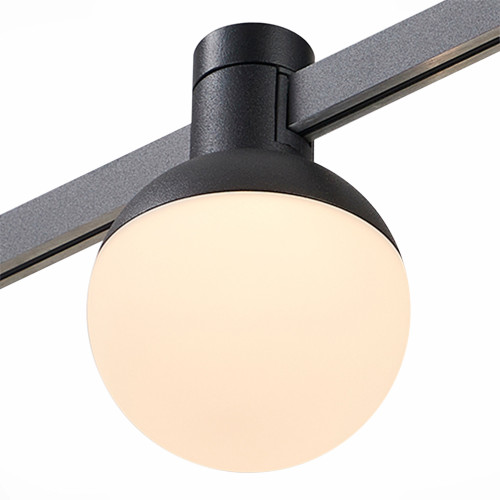 ST815.406.05 Магнитный трековый светильник FARM Черный LED 1*5W 3000K 78Lm Ra90 120 IP20 D75xH109 24